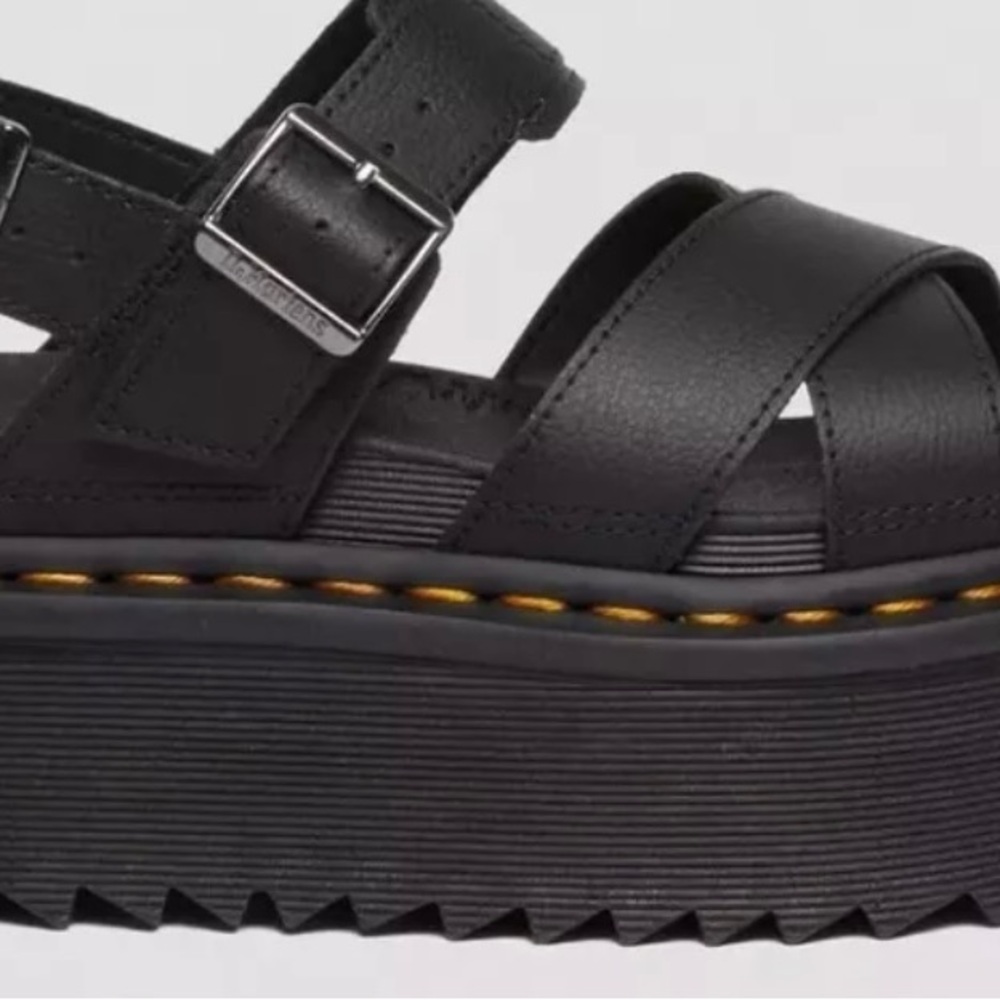 Dr. Martens Black Platform Sandals